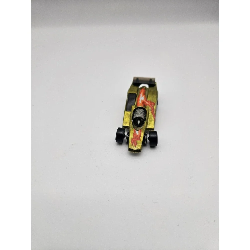 Hot Wheels 1984 Jet Sweep X5 Jetcar Spectraflame Yellow, 1/64, Malaysia